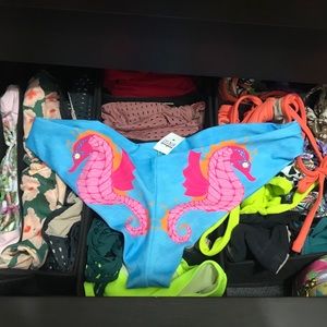Moana Bikini seahorse adrift pant med